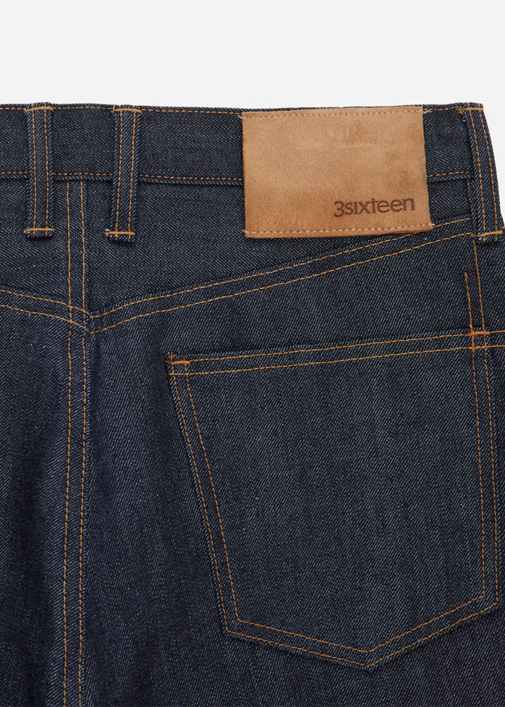 RS-100x Relaxed Straight Indigo Selvedge Jean - Indigo - 3Sixteen Canada - Danali