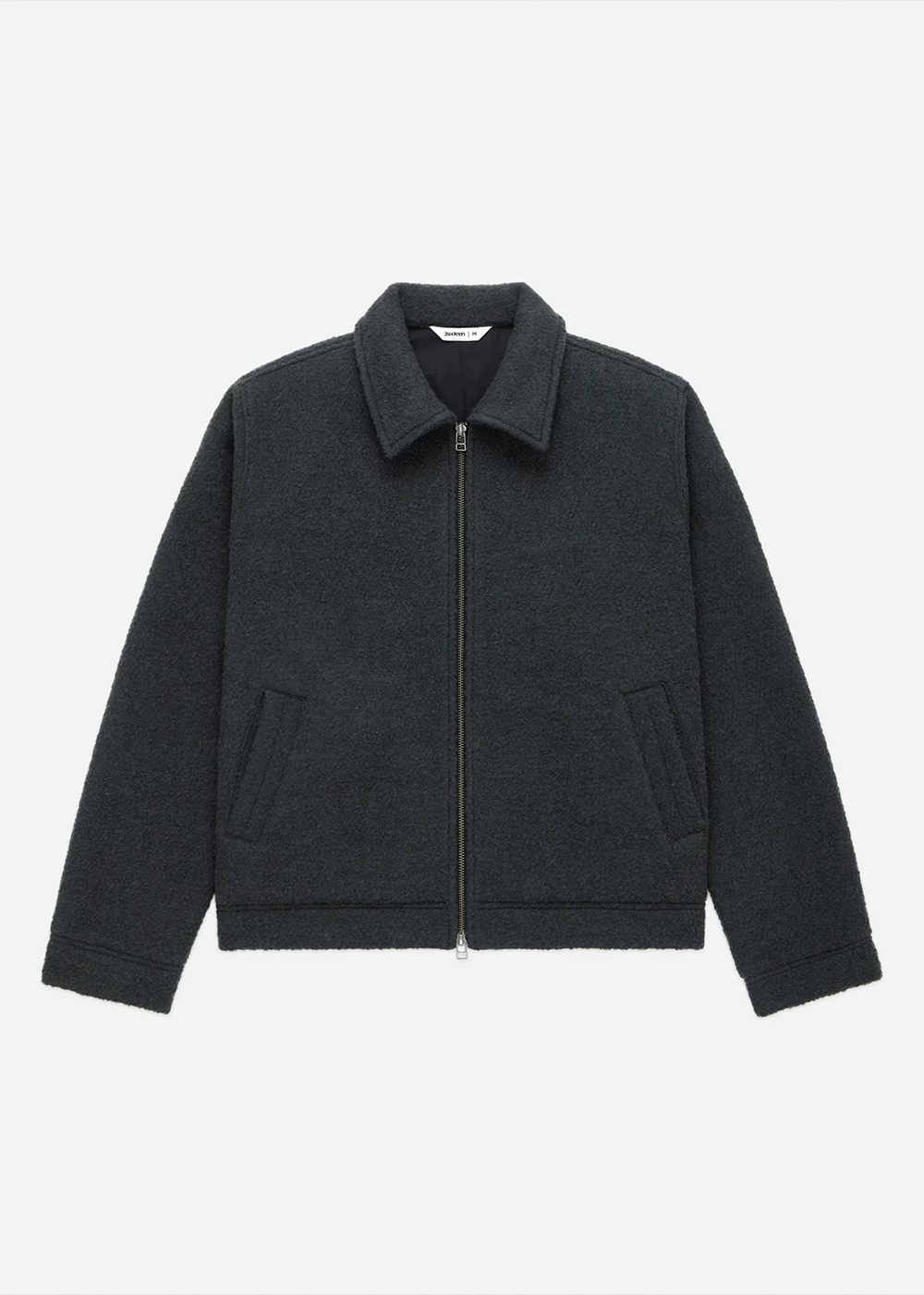 Boucle Club Jacket - Charcoal - 3sixteen Canada - Danali