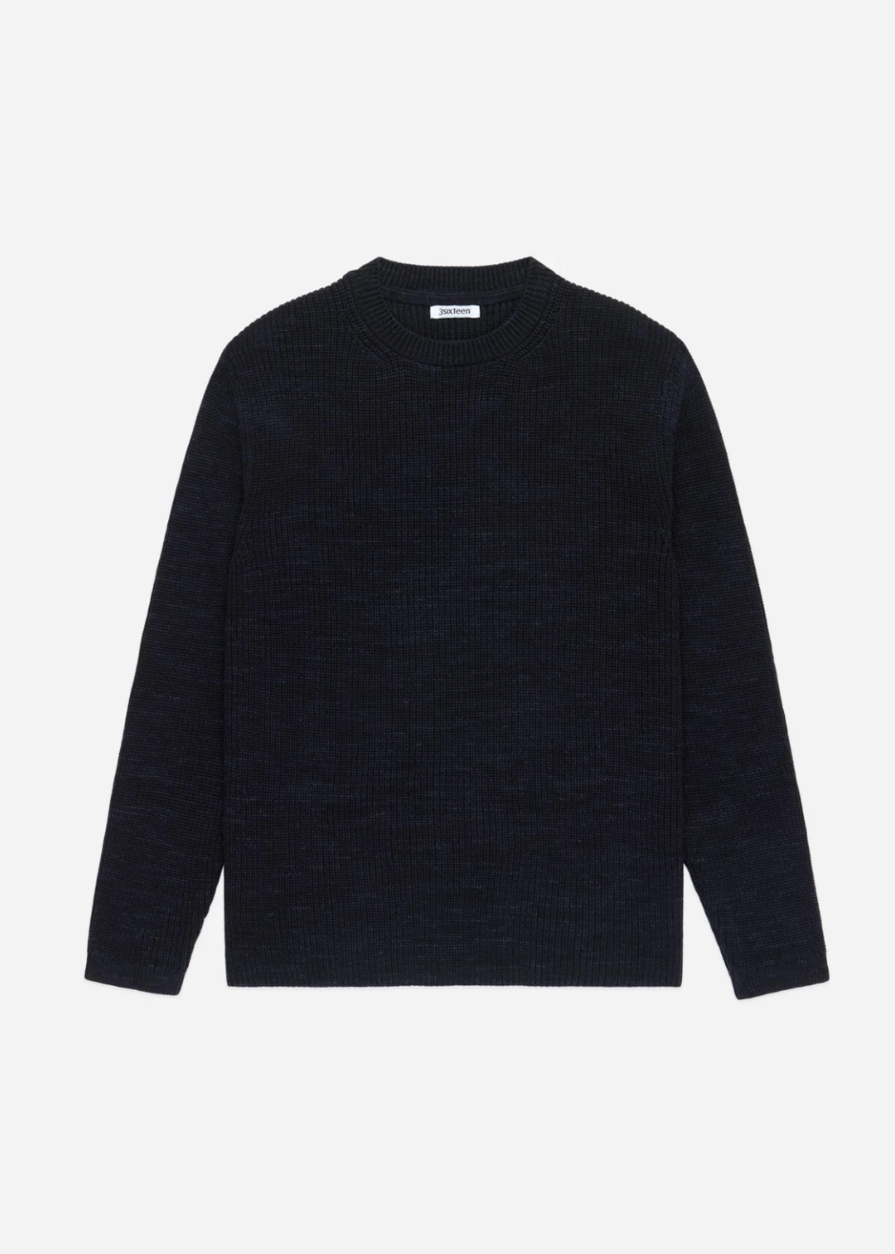 Long Sleeve Knit T-Shirt - Vintage Black - 3sixteen Canada - Danali