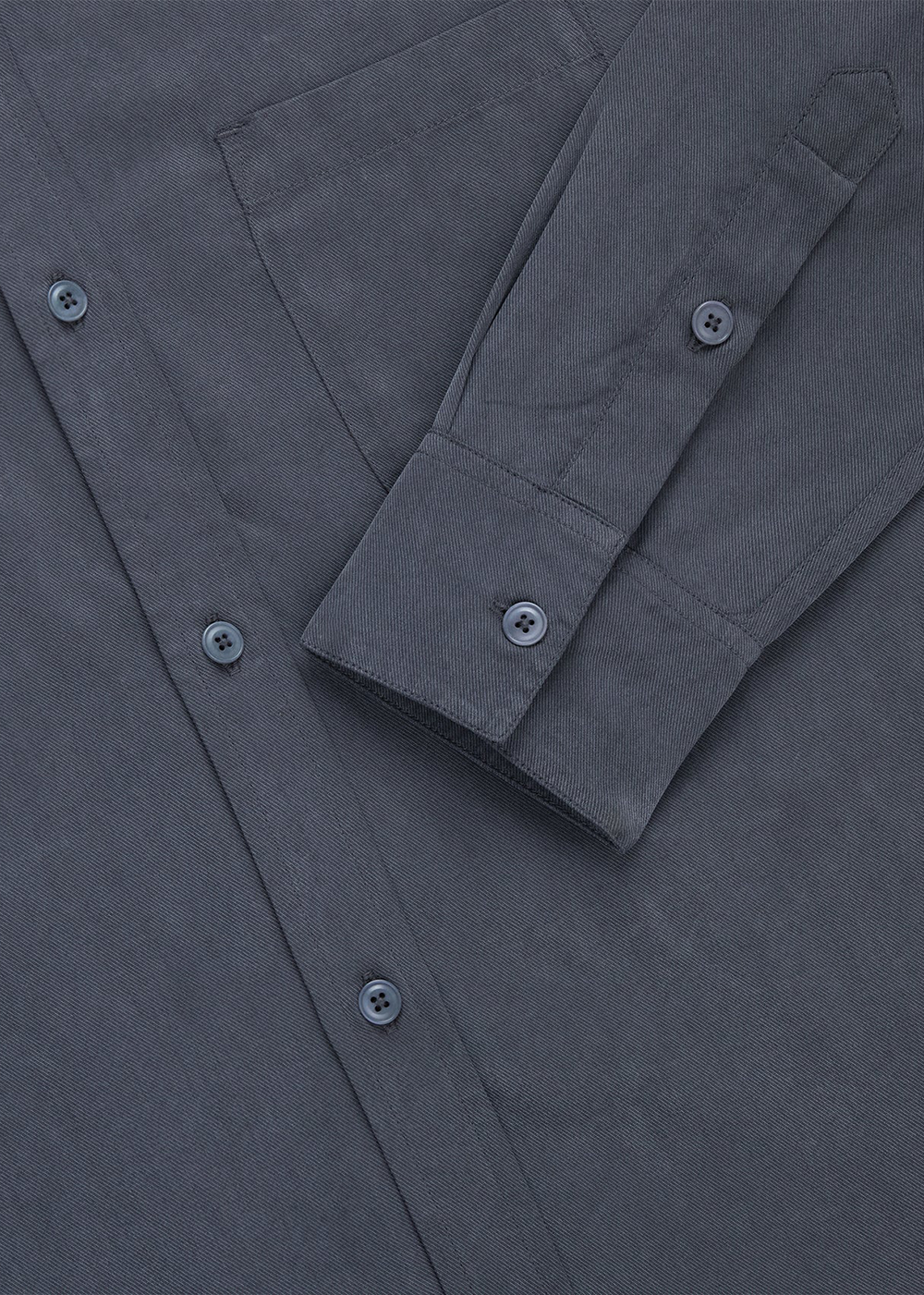 Mechanic Shirt - Charcoal - 3sixteen Canada - Danali