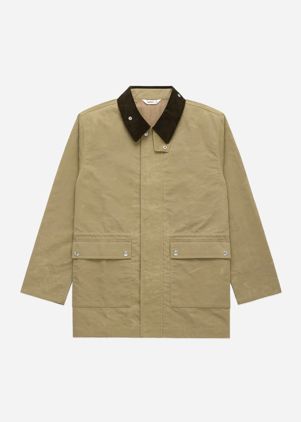 Waxed Nylon Country Jacket - Tan - 3sixteen Canada - Danali