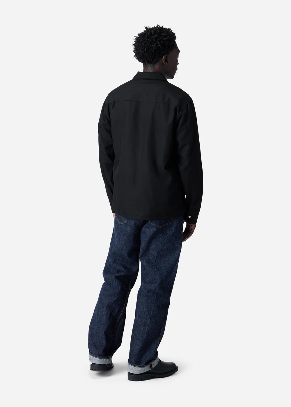 Western Overshirt - Black - 3sixteen Canada - Danali