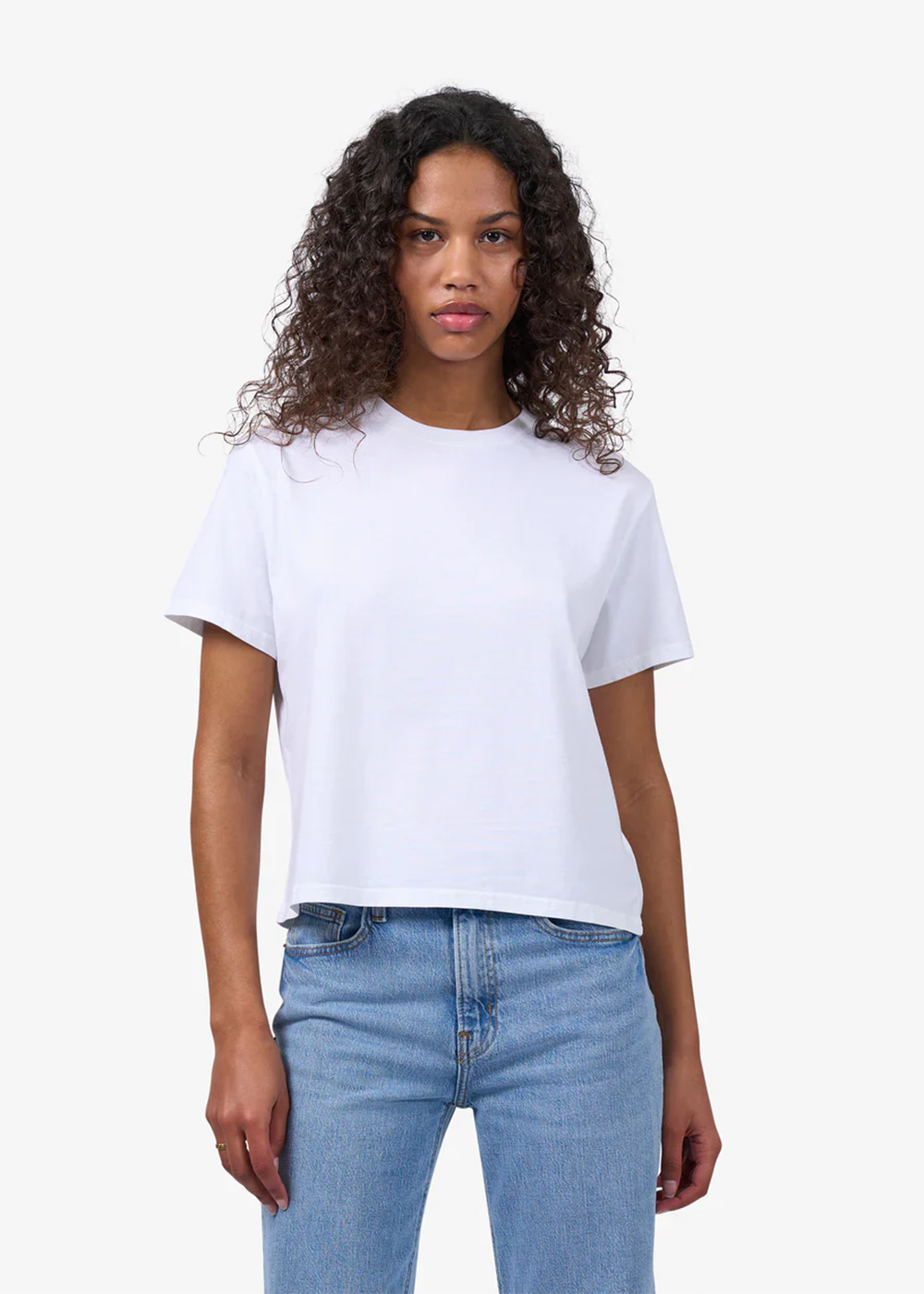 Organic Boxy Crop Tee