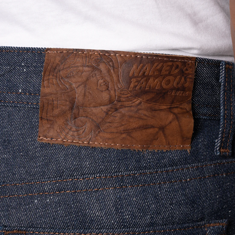 Weird Guy Jean Greencast Slub Selvedge