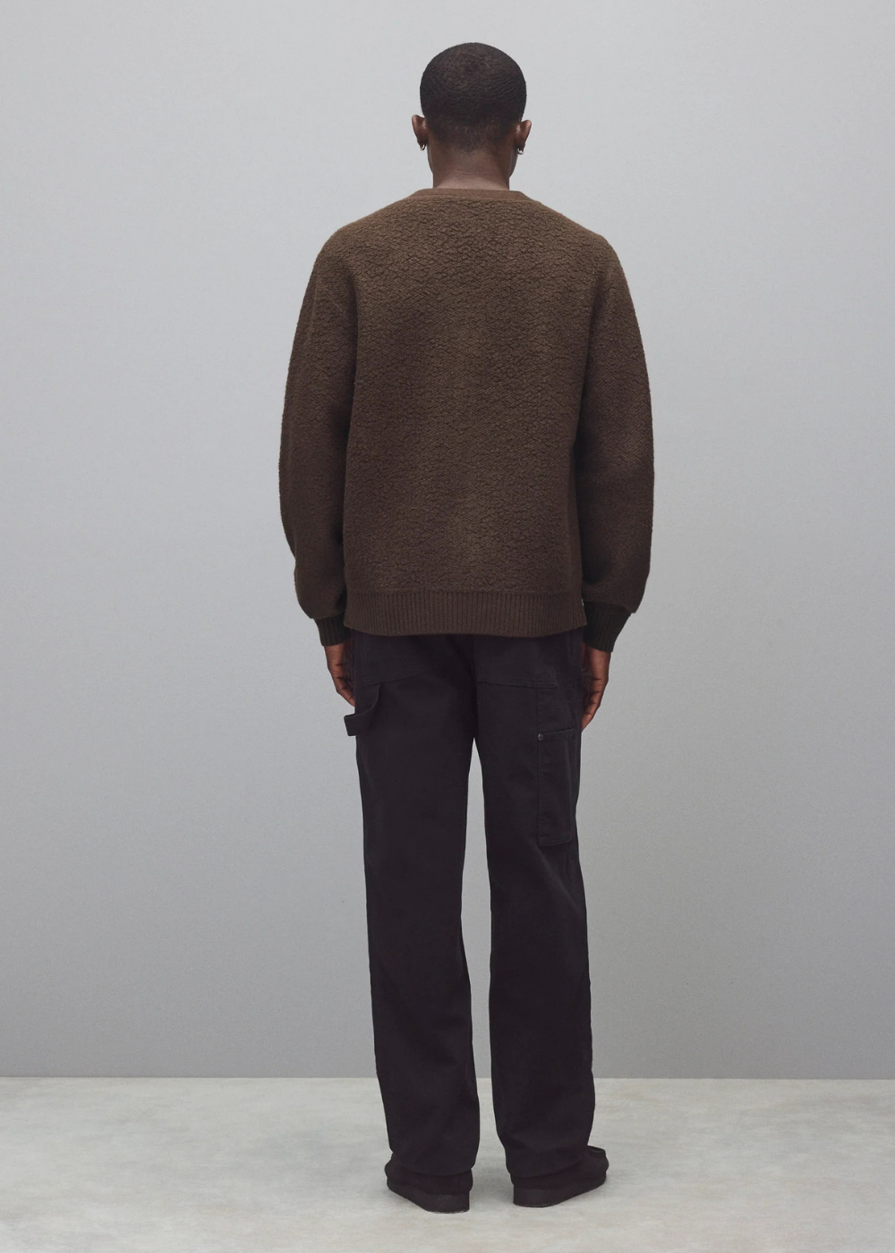 Textured Boucle Turf Cardigan