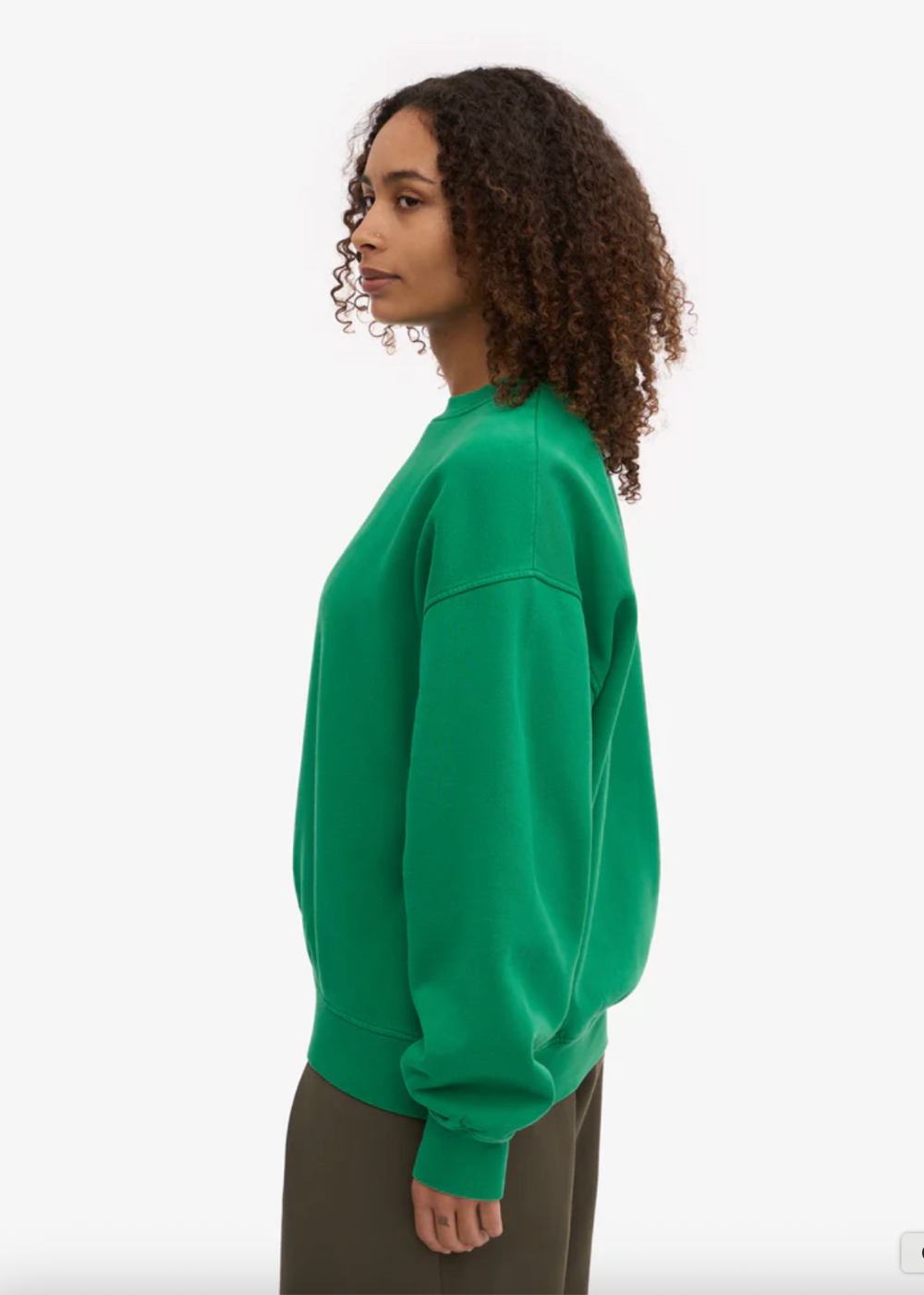Organic Oversized Crewneck Sweatshirt