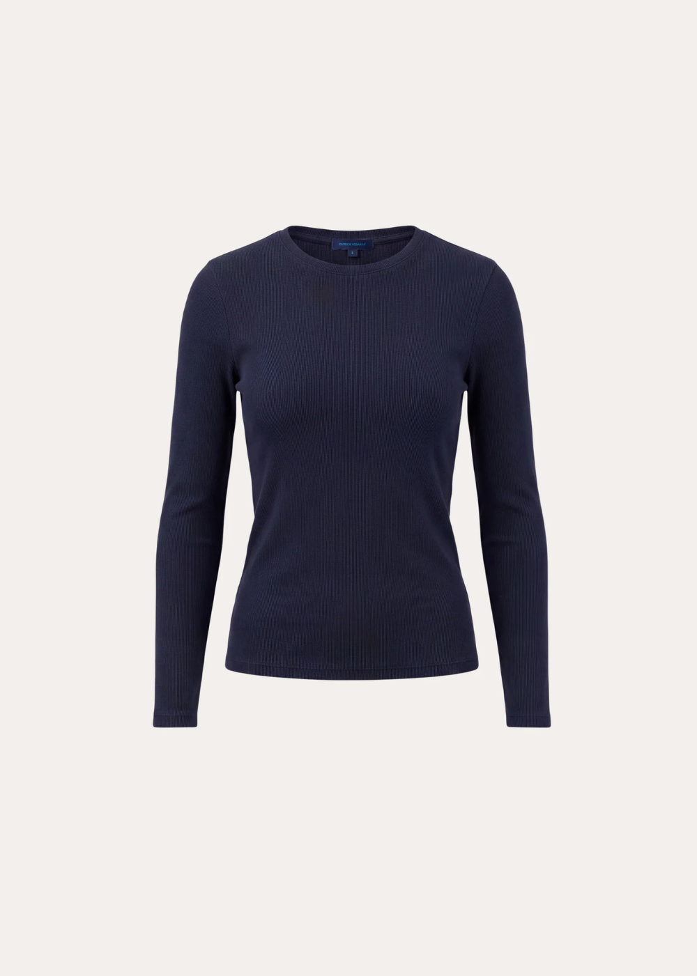 LS Cotton Modal Rib Crew
