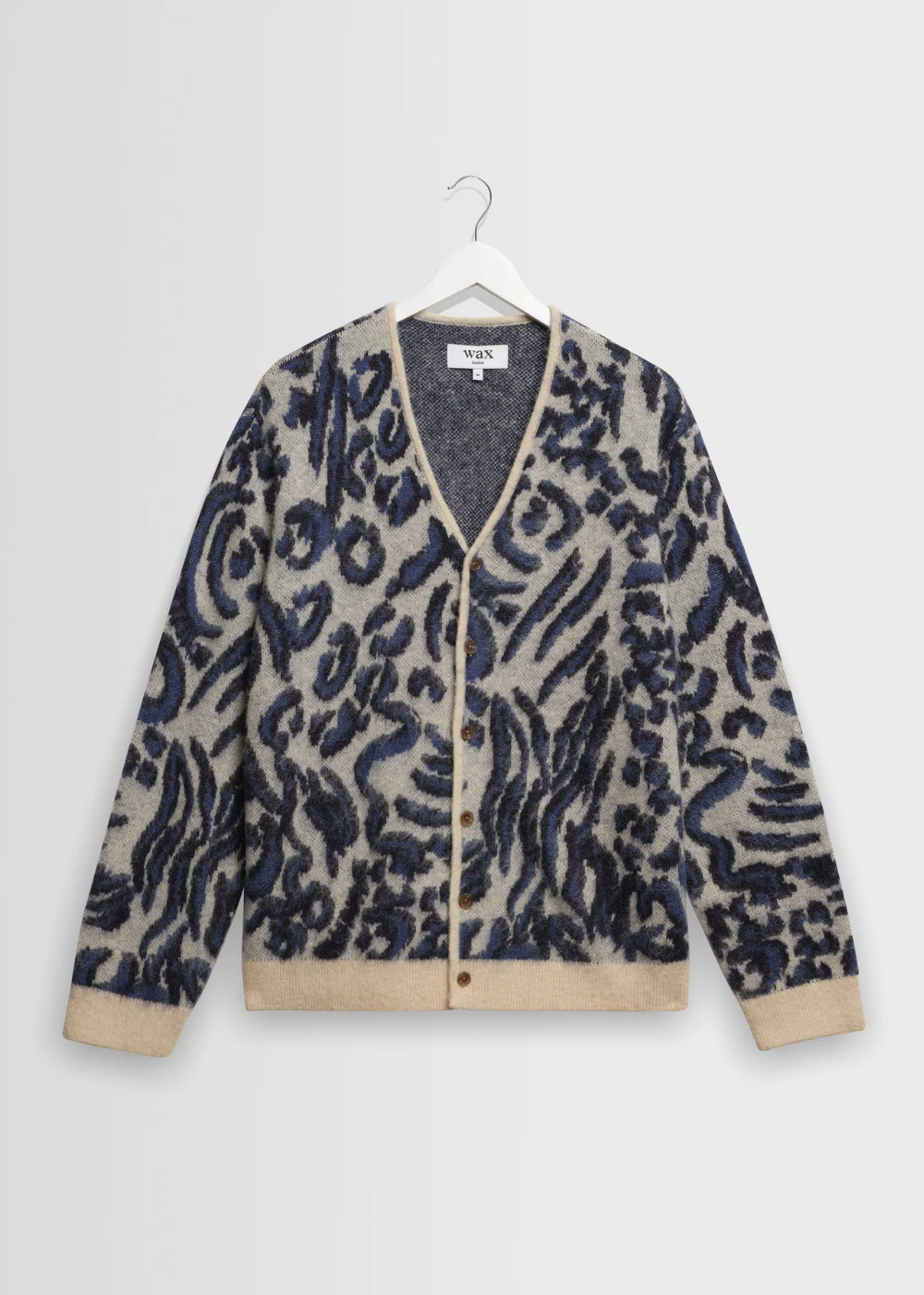 Alban Cardigan Abstract Animal