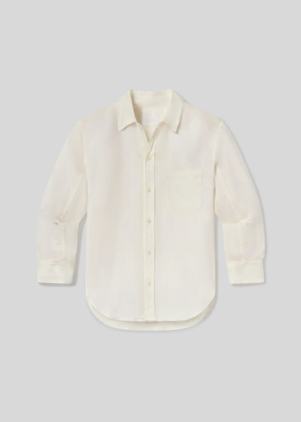 Kayla Shrunken Linen Shirt