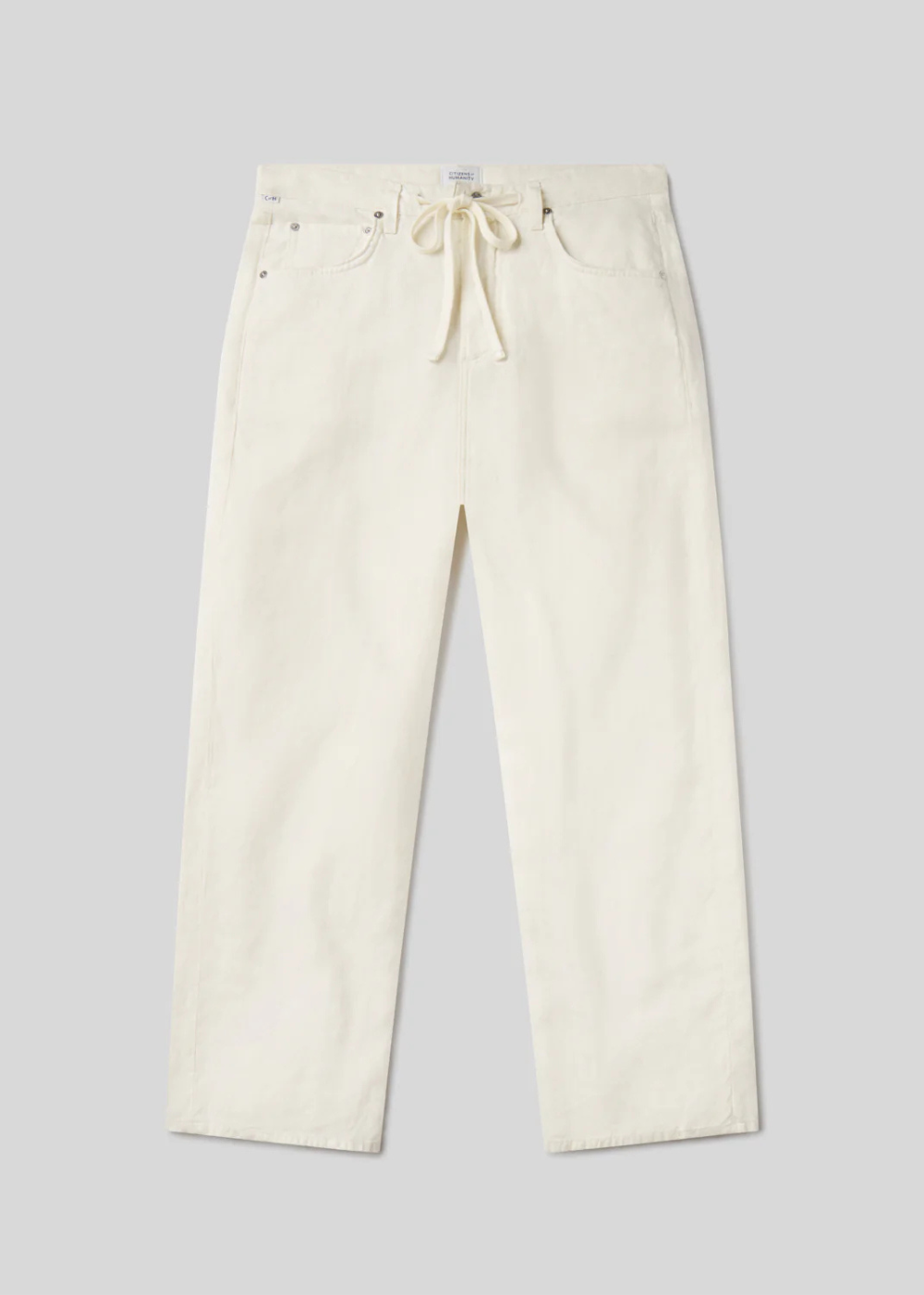 Brynn Drawstring Linen Trouser