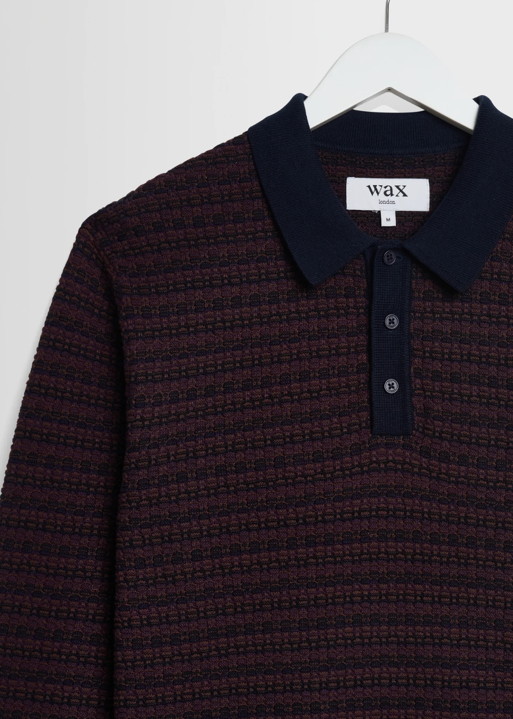 Oban L/S Polo Mini Geo Multi