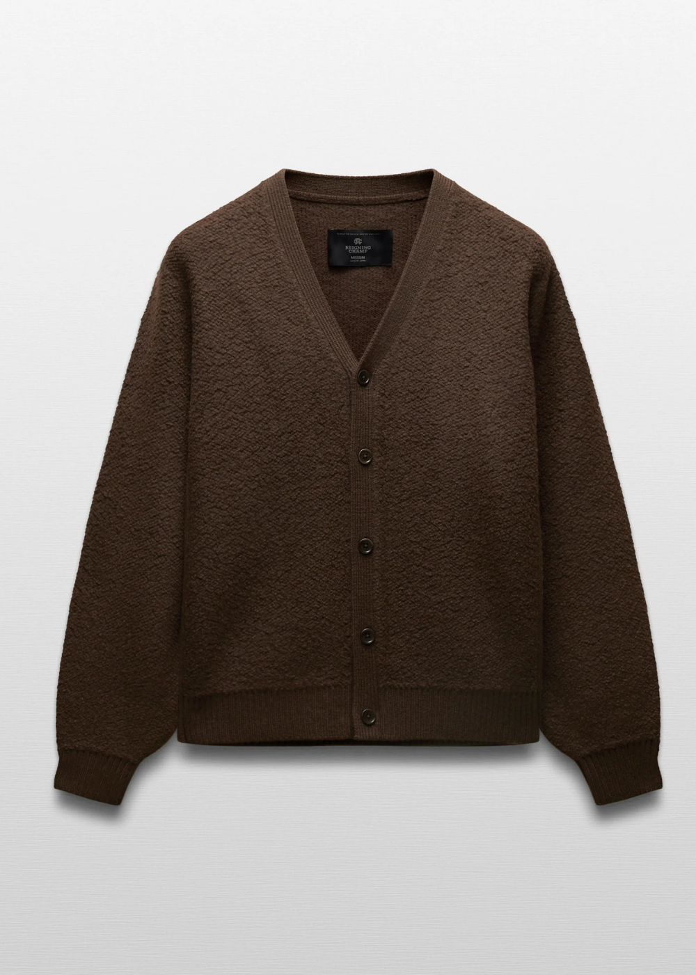 Textured Boucle Turf Cardigan