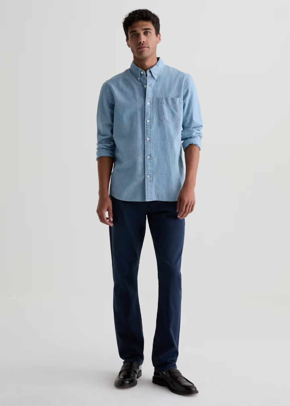 Dean Oxford Shirt - Desert Breeze - AG Jeans Canada - Danali - 71651ICHDSBZ