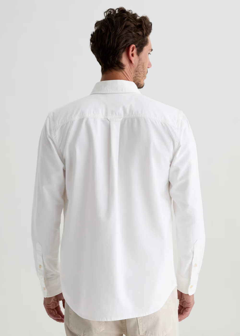 Dean Oxford Shirt - White - AG Jeans Canada - Danali - 71651OXSWHT