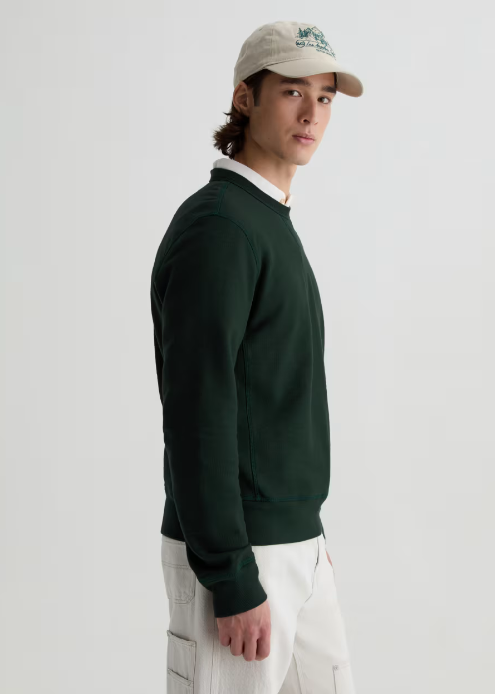 Blake Crew Sweatshirt - Deep Alpine - AG Jeans Canada - Danali - 71685CPYDPAL
