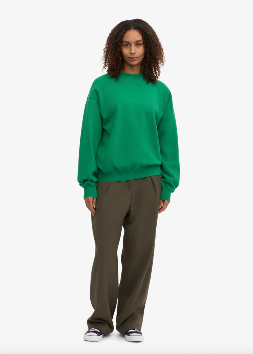 Organic Oversized Crewneck Sweatshirt