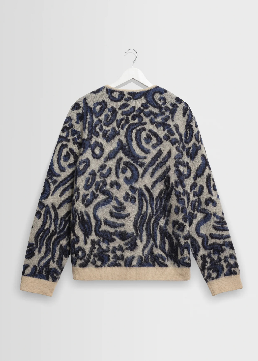 Alban Cardigan Abstract Animal