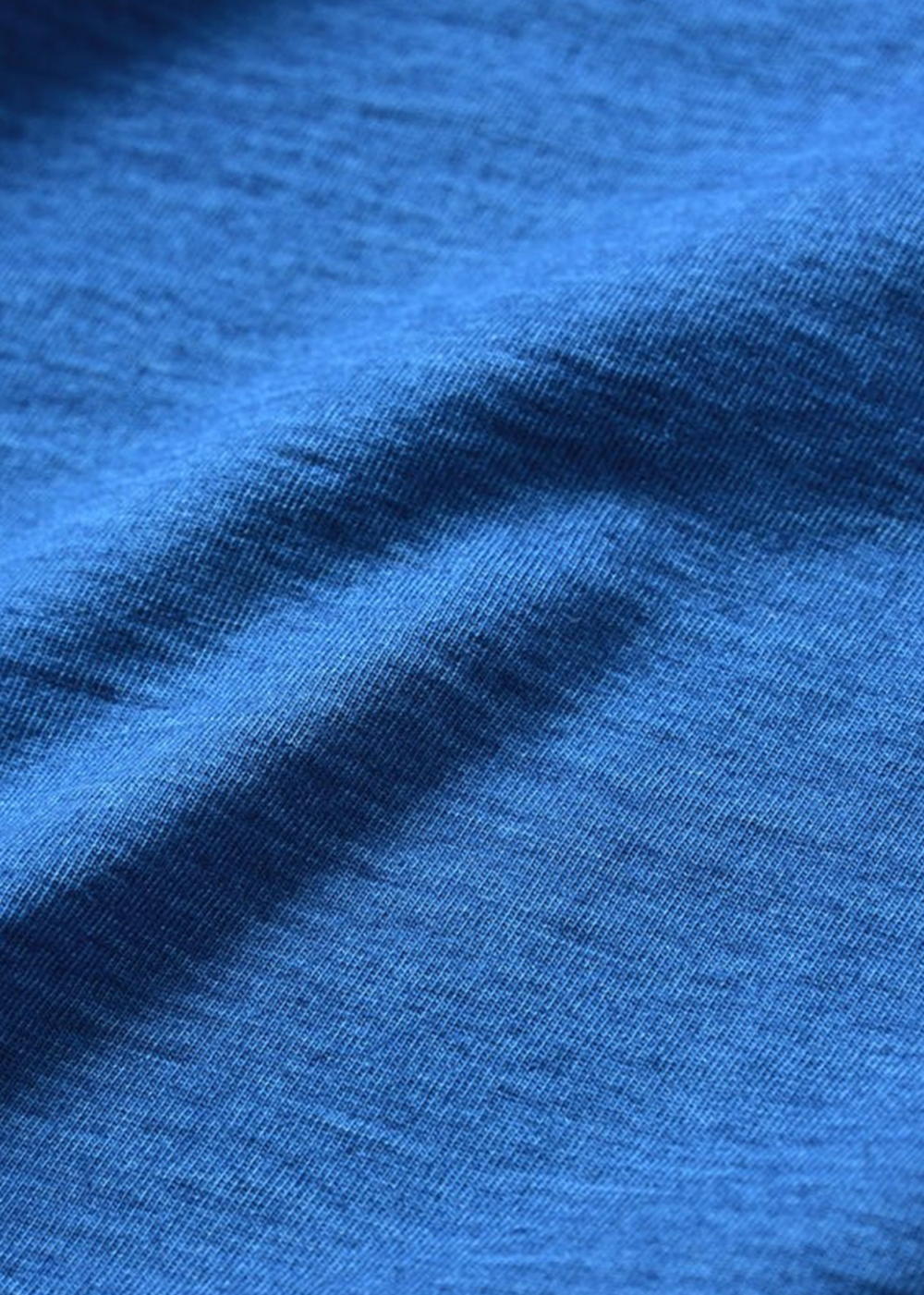 Indigo Dyed Crewneck T-Shirt