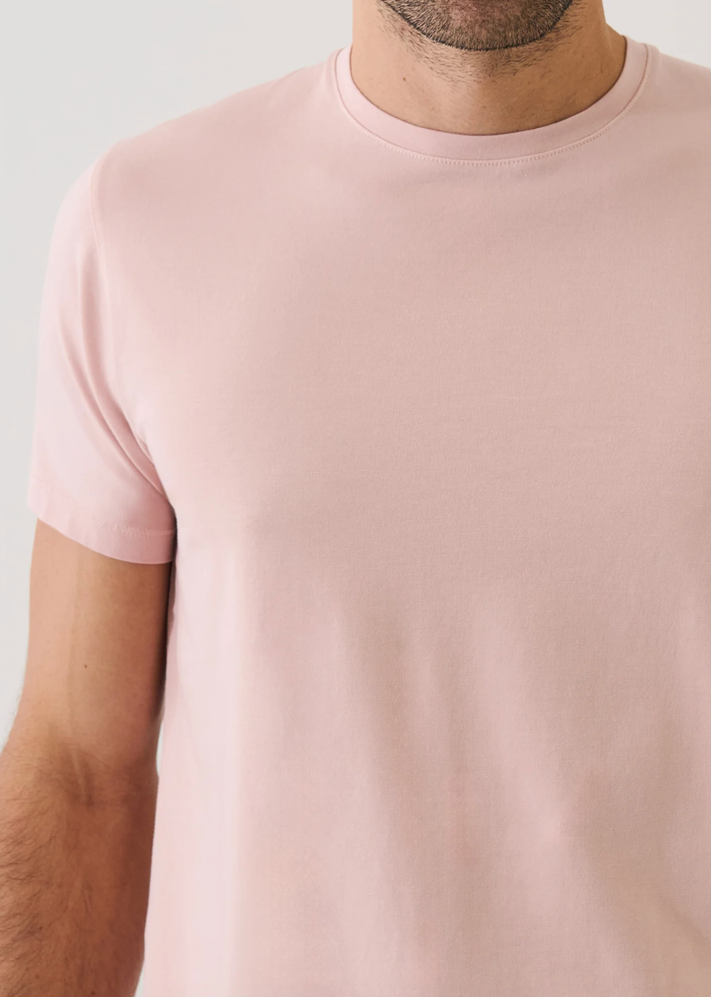 Iconic Pima Cotton Stretch Crew T-Shirt - Patrick Assaraf Canada - Danali - 99A08CB