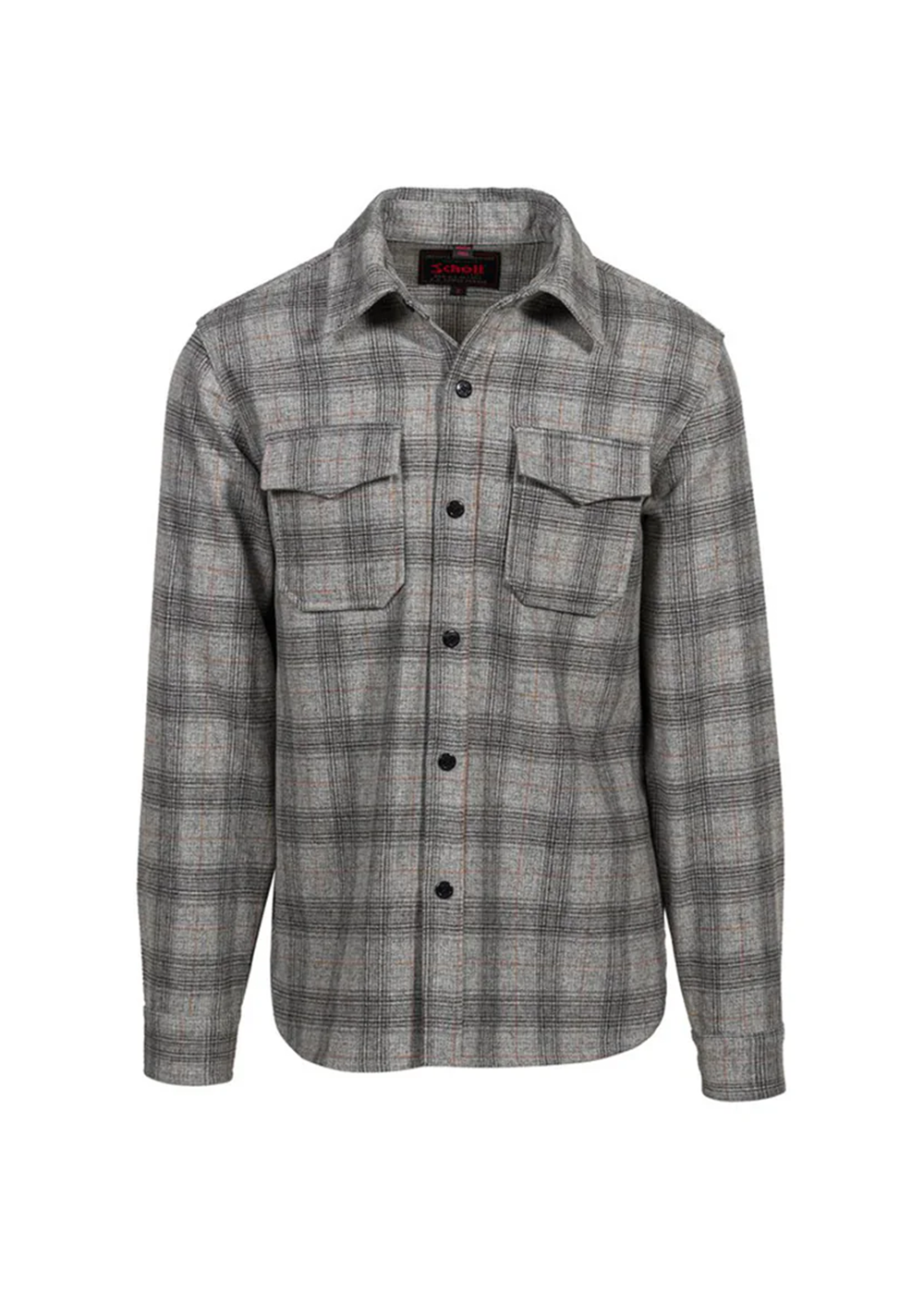 Schott NYC CPO Plaid Shirt