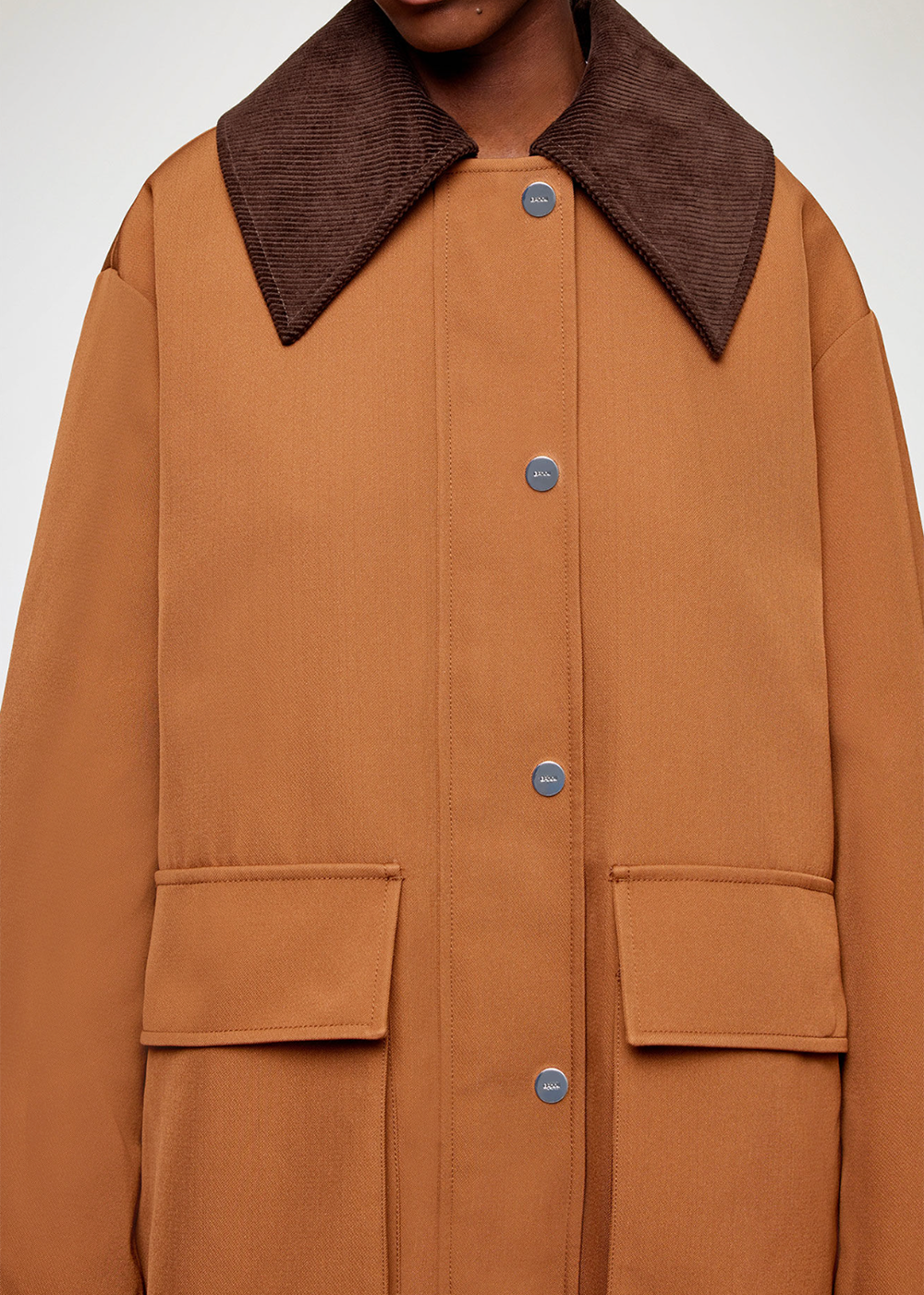 Heavy Twill Jacket - Cinnamon Swirl - GANNI Canada - Danali - A1010221