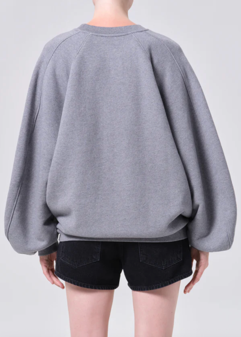Valma Sweatshirt - Heather Grey - AGOLDE Canada - Danali - A7437-GRYHR