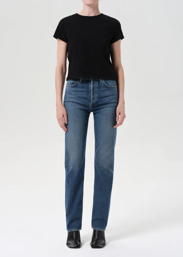 90's Pinch Waist Long Jean - Overcast - AGOLDE Canada - Danali