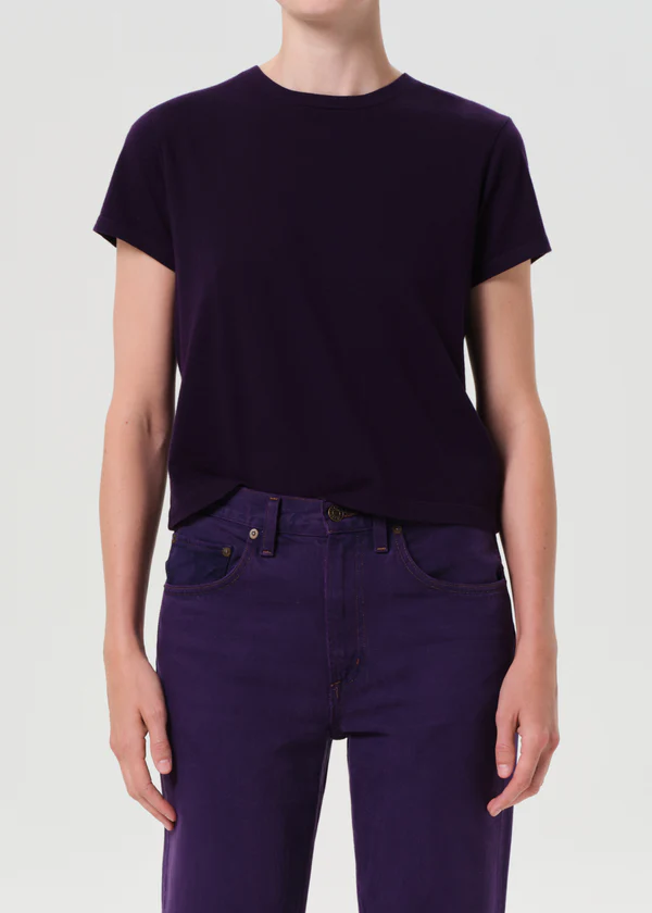 Adine Shrunken Tee - Cordial - AGOLDE Canada - Danali