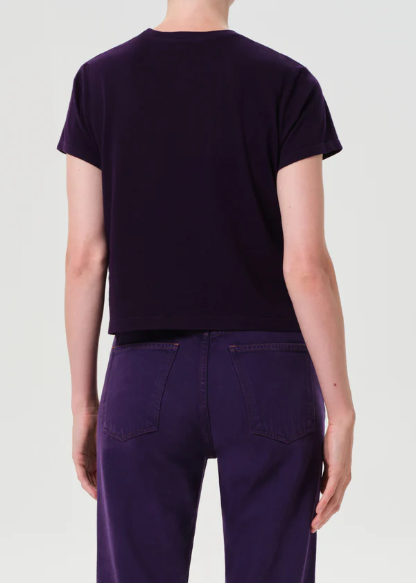Adine Shrunken Tee - Cordial - AGOLDE Canada - Danali