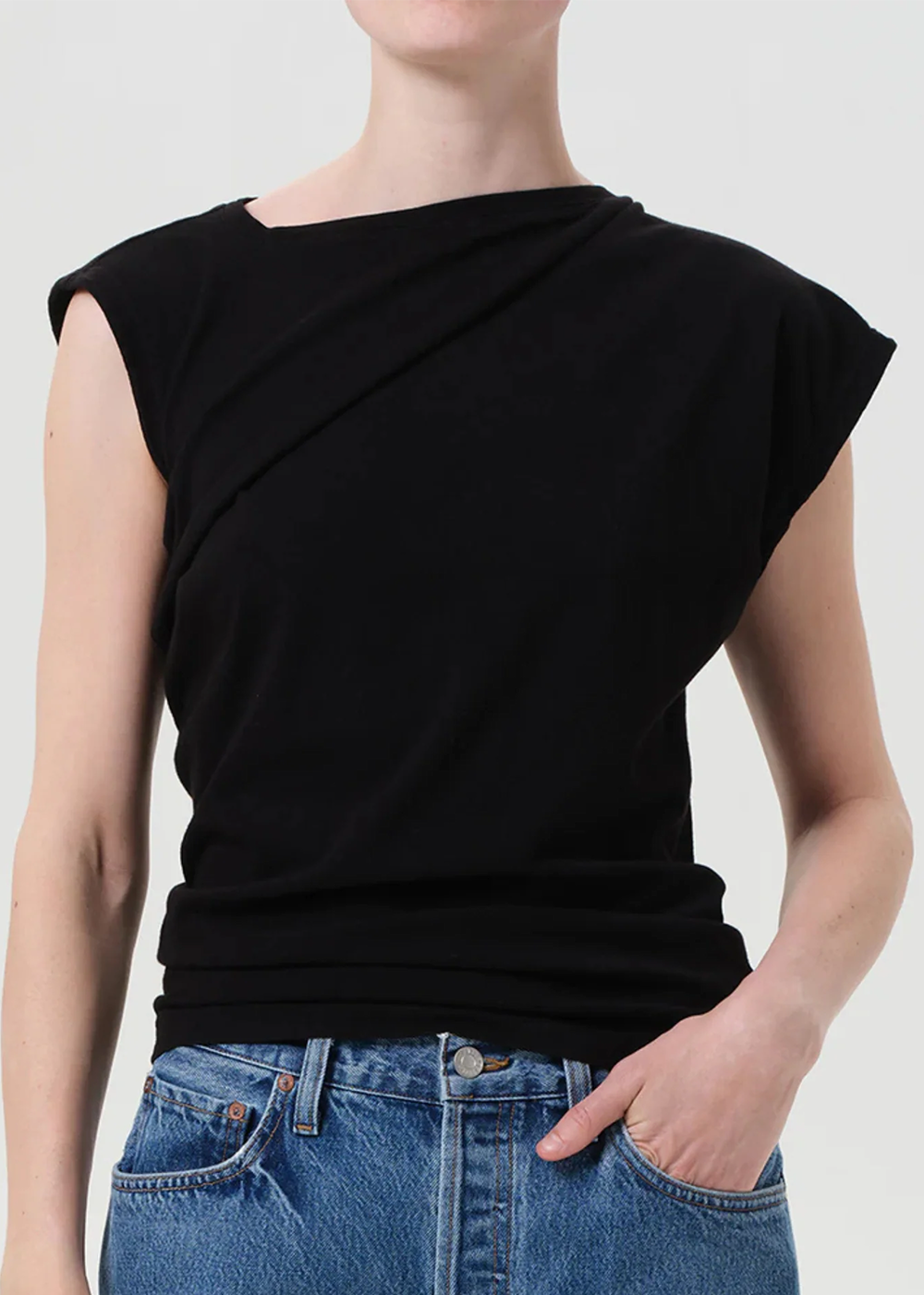 Beth Tee - Black - AGOLDE Canada - Danali