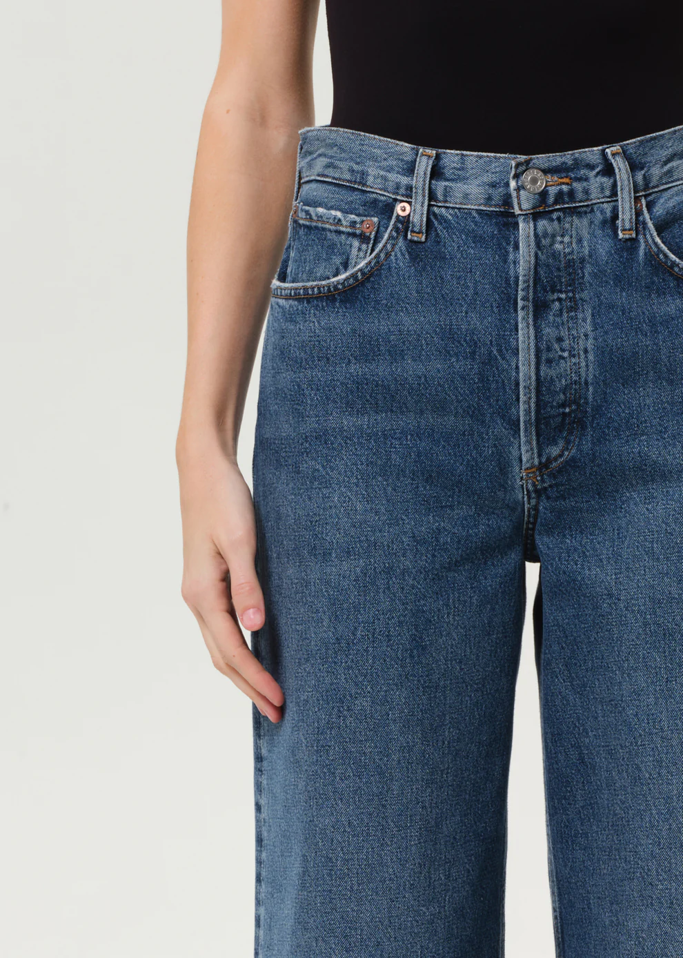 Dame High Rise Wide Leg Jean - Control - AGOLDE Canada - Danali