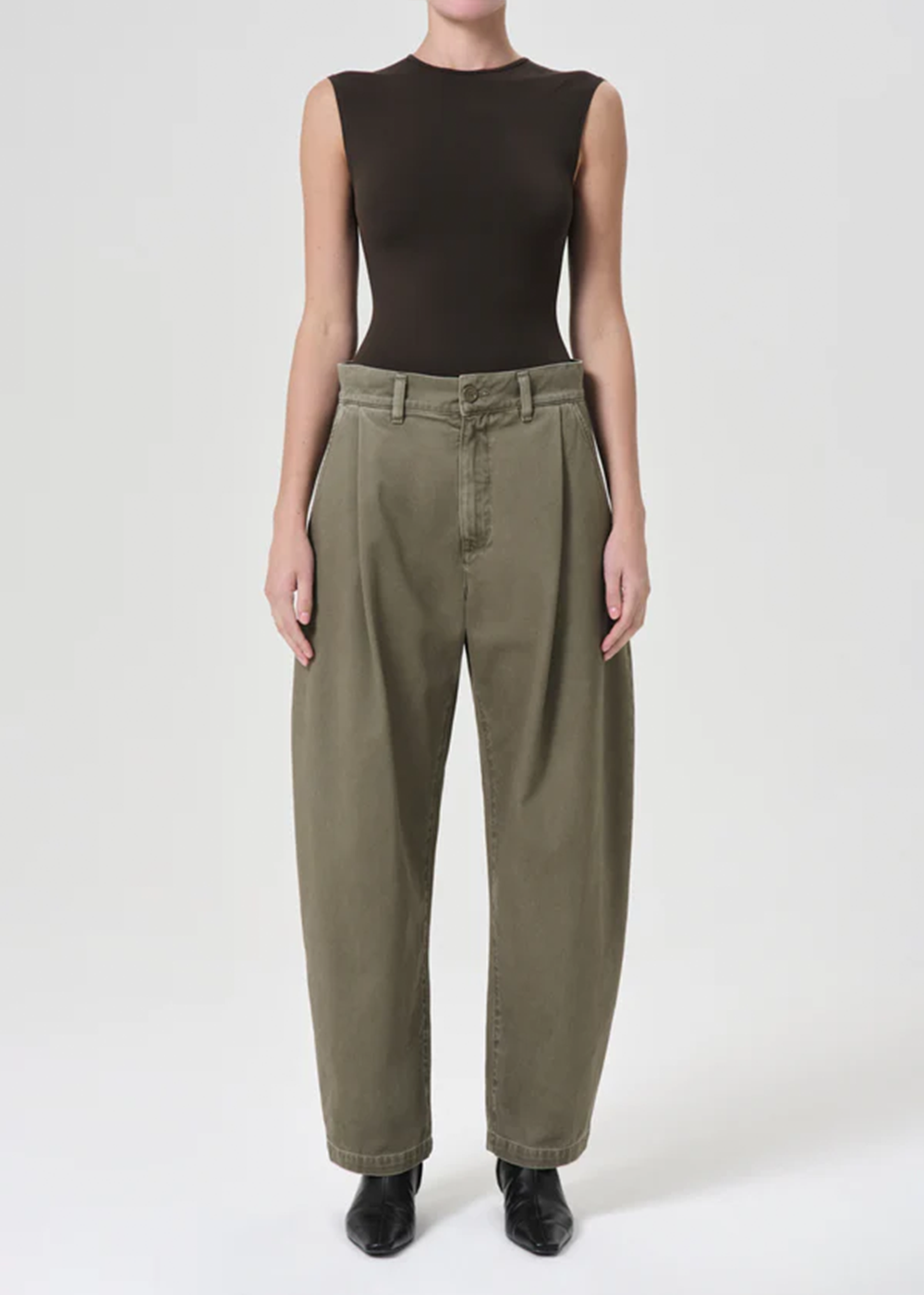 Danika Military Chino Pant - Bok Choy - AGOLDE Canada - Danali