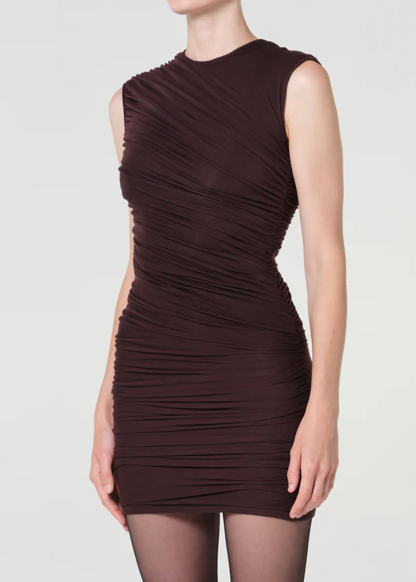 Ester Twist Dress - Root - AGOLDE Canada - Danali