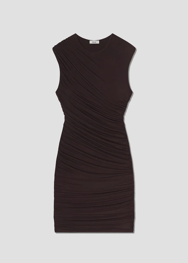 Ester Twist Dress - Root - AGOLDE Canada - Danali