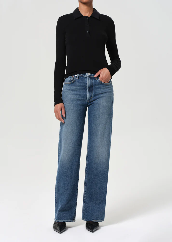AGOLDE Harper Mid Rise Straight Leg Jean - Enroll - AGOLDE Canada - Danali