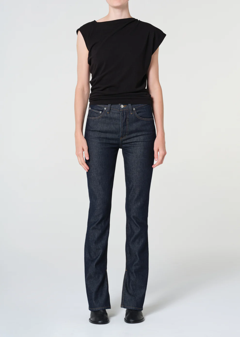 Ingram Split Skinny Jean - Rinse - AGOLDE Canada - Danali