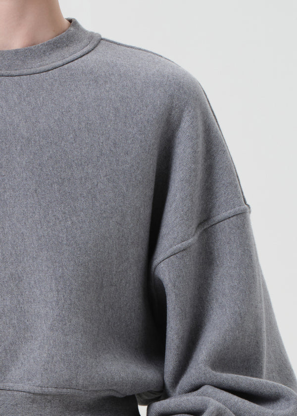 Kit Sweatshirt - Grey Heather - AGOLDE Canada - Danali