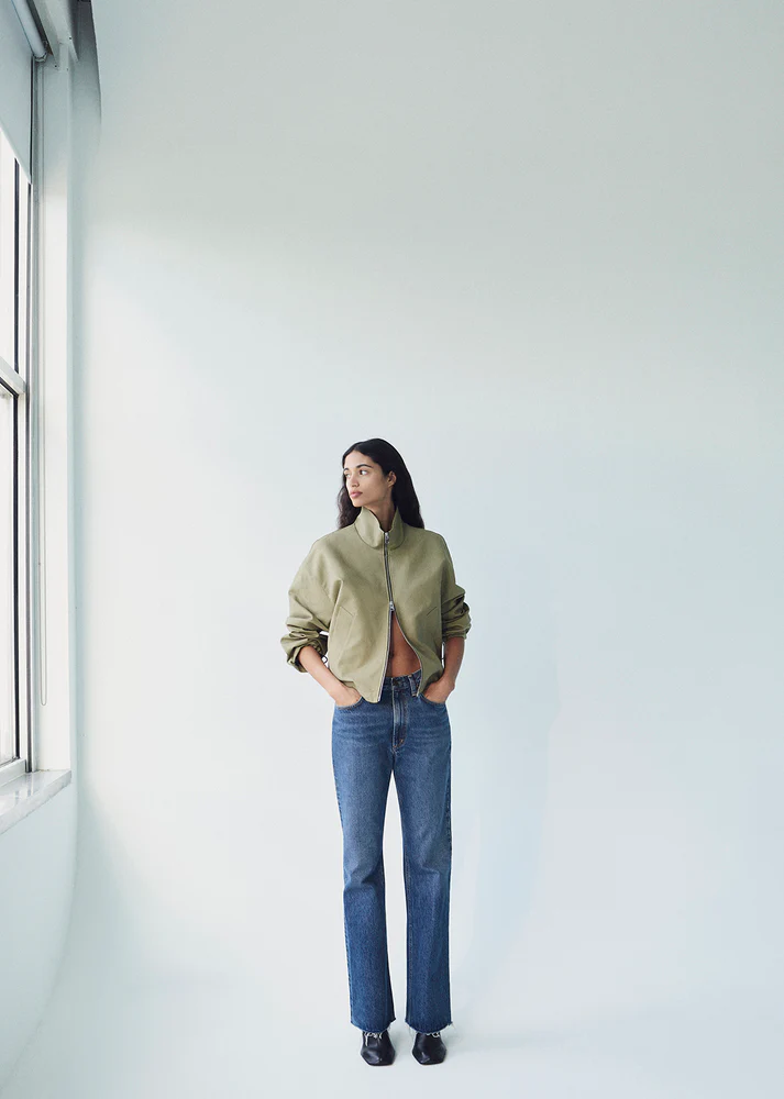 AGOLDE Leena High Rise Baby Flare Jean - Placebo - AGOLDE Canada - Danali