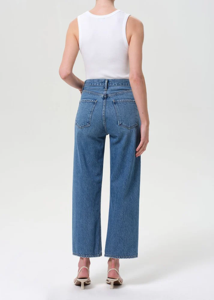 AGOLDE Ren High Rise Wide Leg Jean Shrine - AGOLDE Canada - Danali