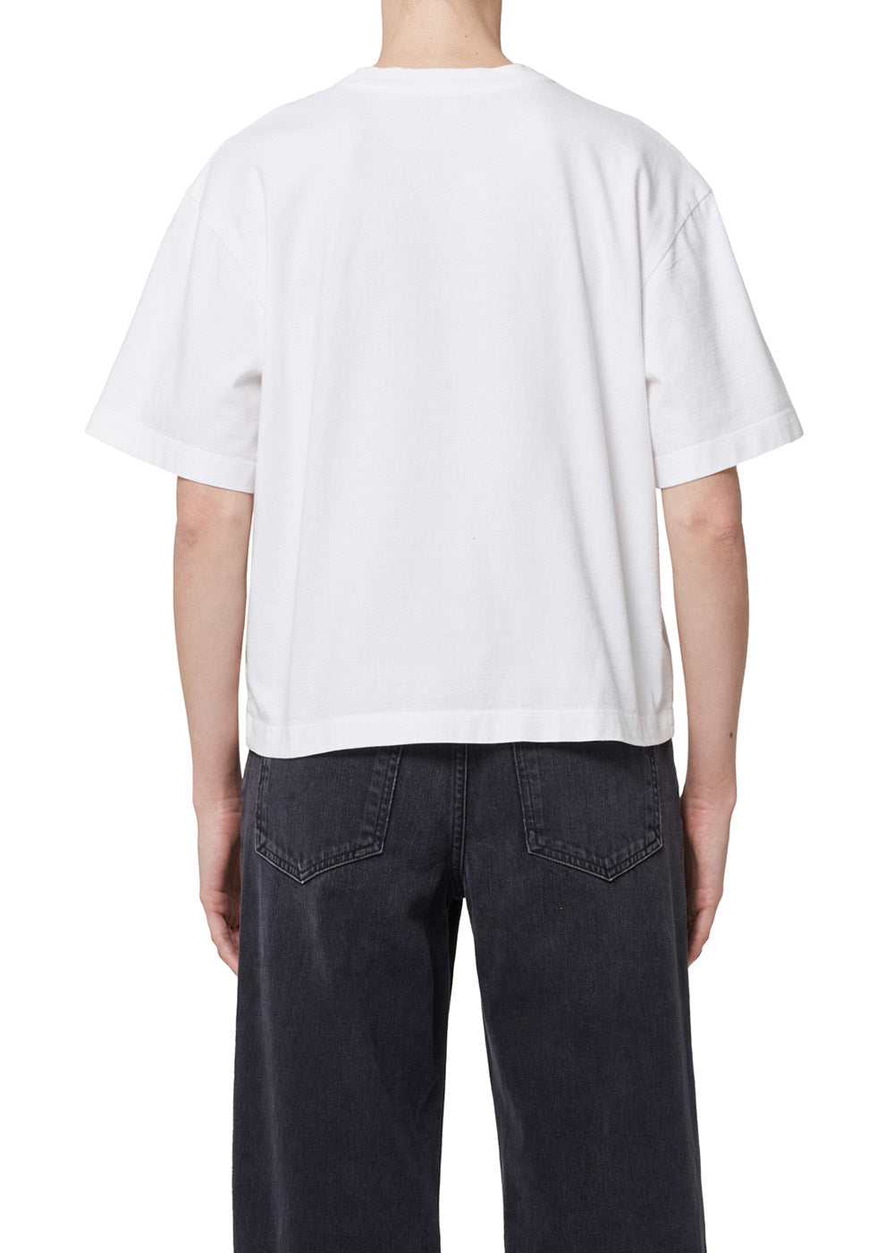 Sulma Drop Shoulder T-Shirt - White - AGOLDE Canada - Danali