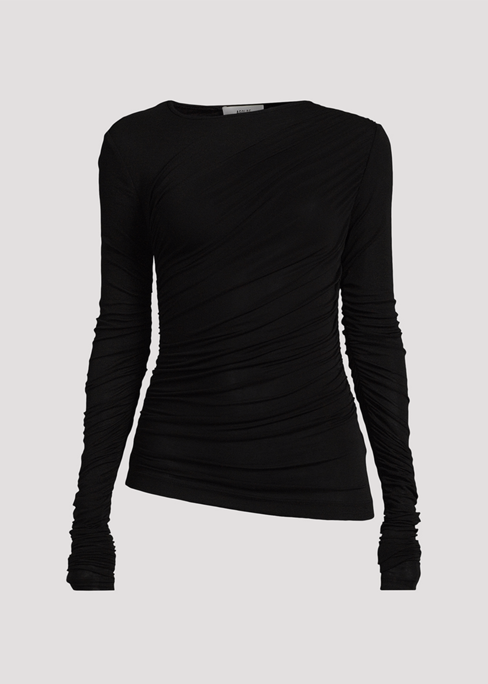 Tania Twist Tee - Black - AGOLDE Canada - Danali
