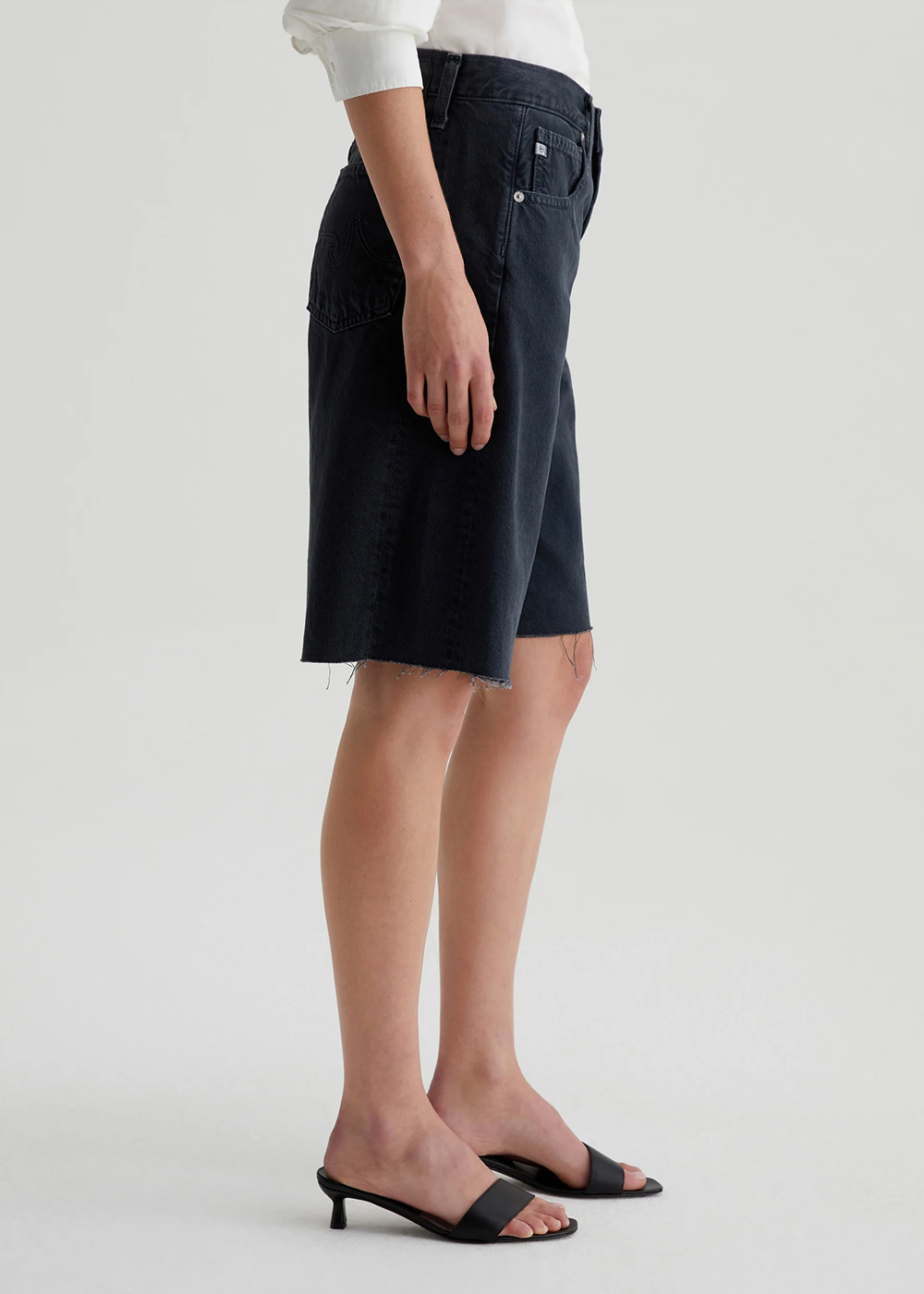Hattie Short - Sulfur Black - AG Jeans Canada - Danali