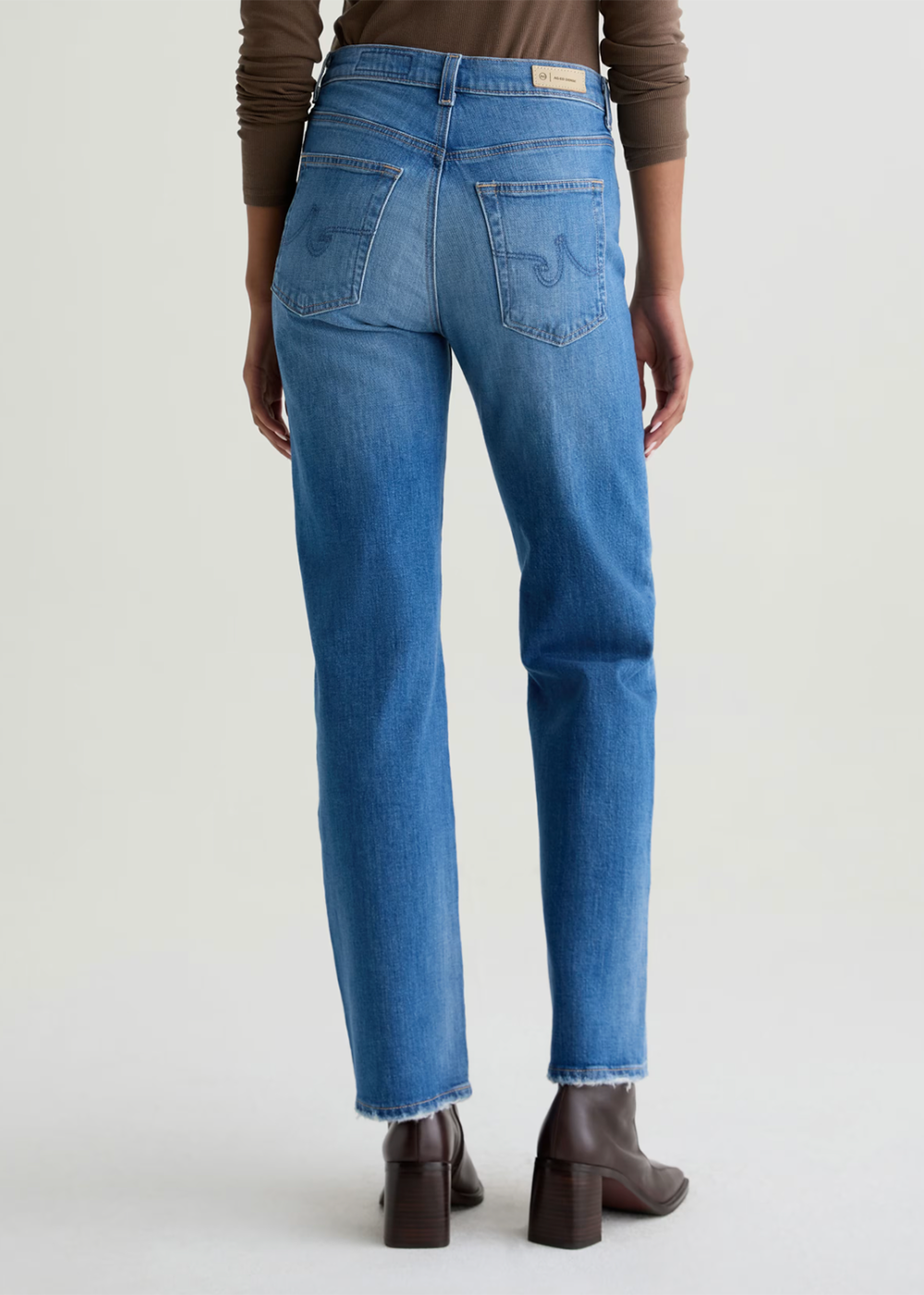 Brinley Mid Rise Straight Leg Jean - 13 Years Allure - AG Jeans Canada - Danali