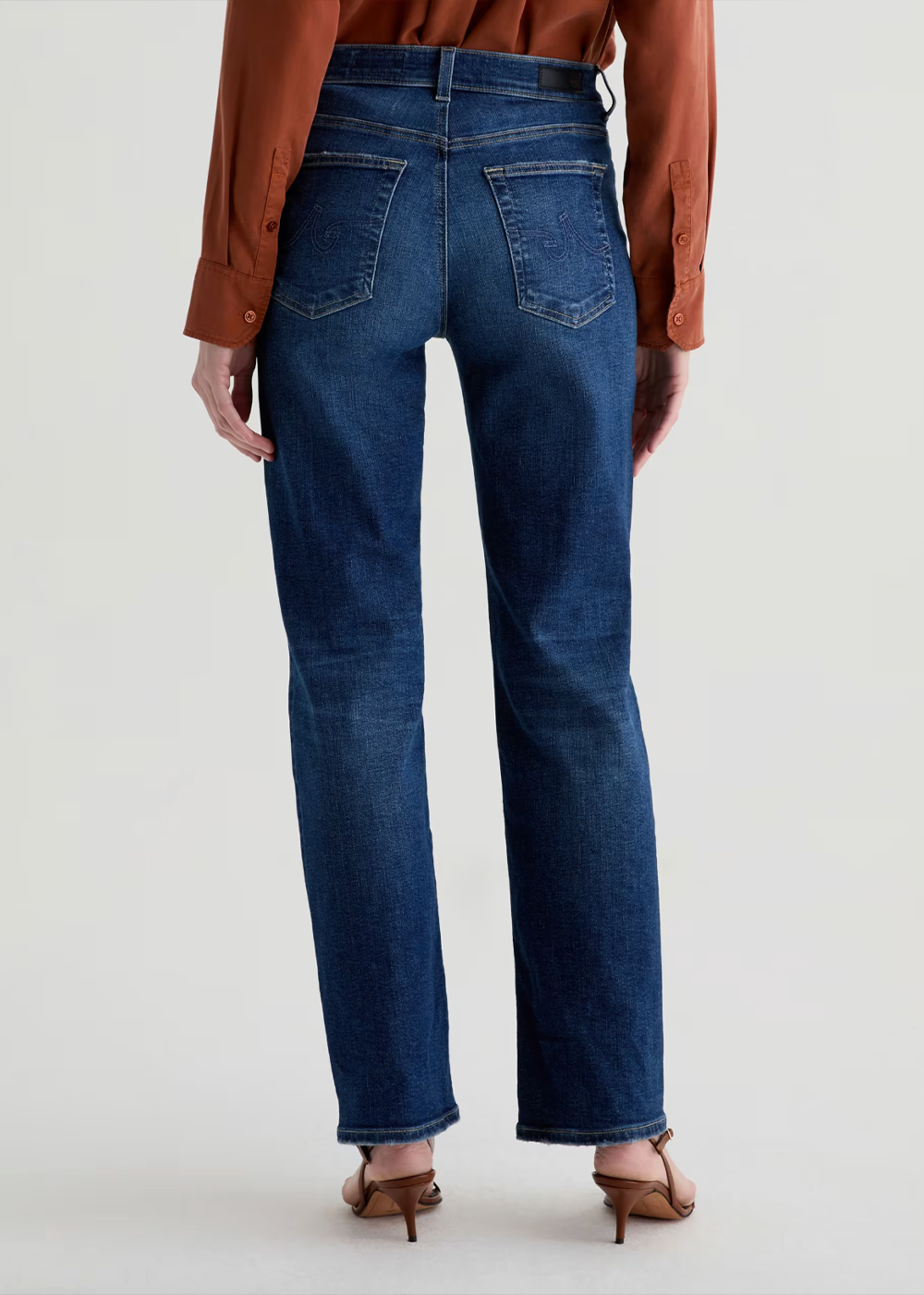 Brinley Mid Rise Straight Leg Jean - Poetic - AG Jeans Canada - Danali