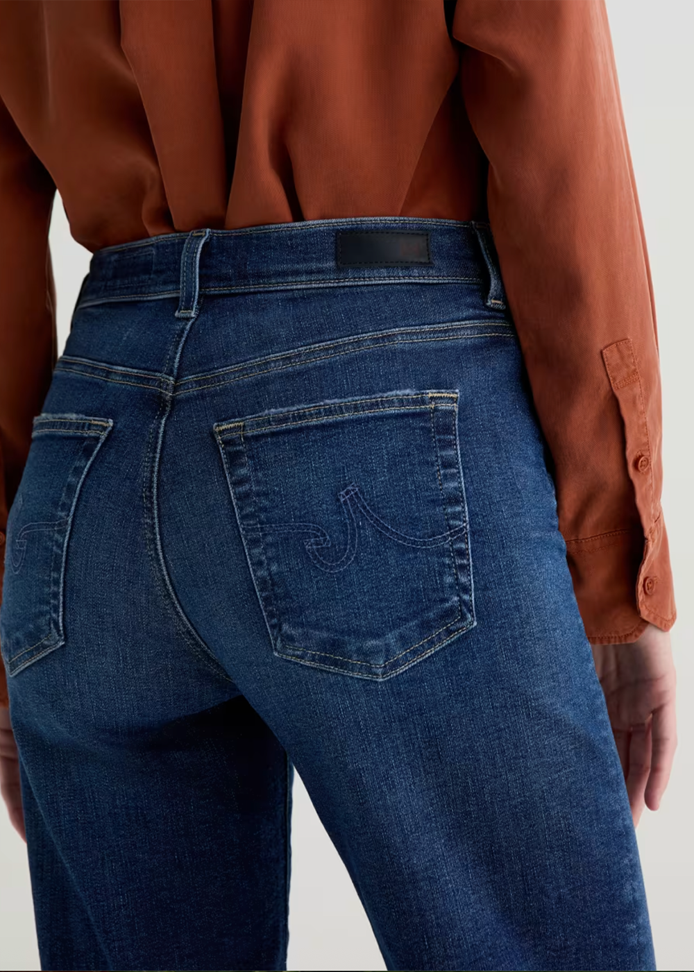 Brinley Mid Rise Straight Leg Jean - Poetic - AG Jeans Canada - Danali