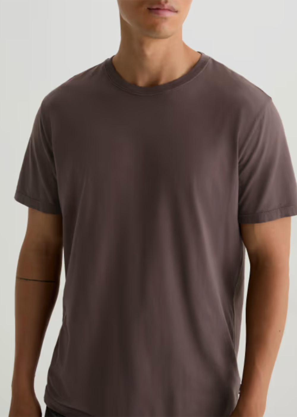 Bryce Crew T-Shirt - Brown Slate - AG Jeans Canada - Danali