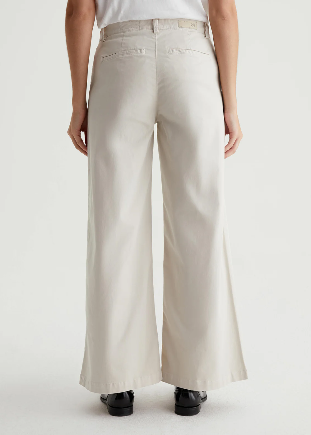 Caden Wide Leg Trouser - Pumice - AG Jeans Canada - Danali