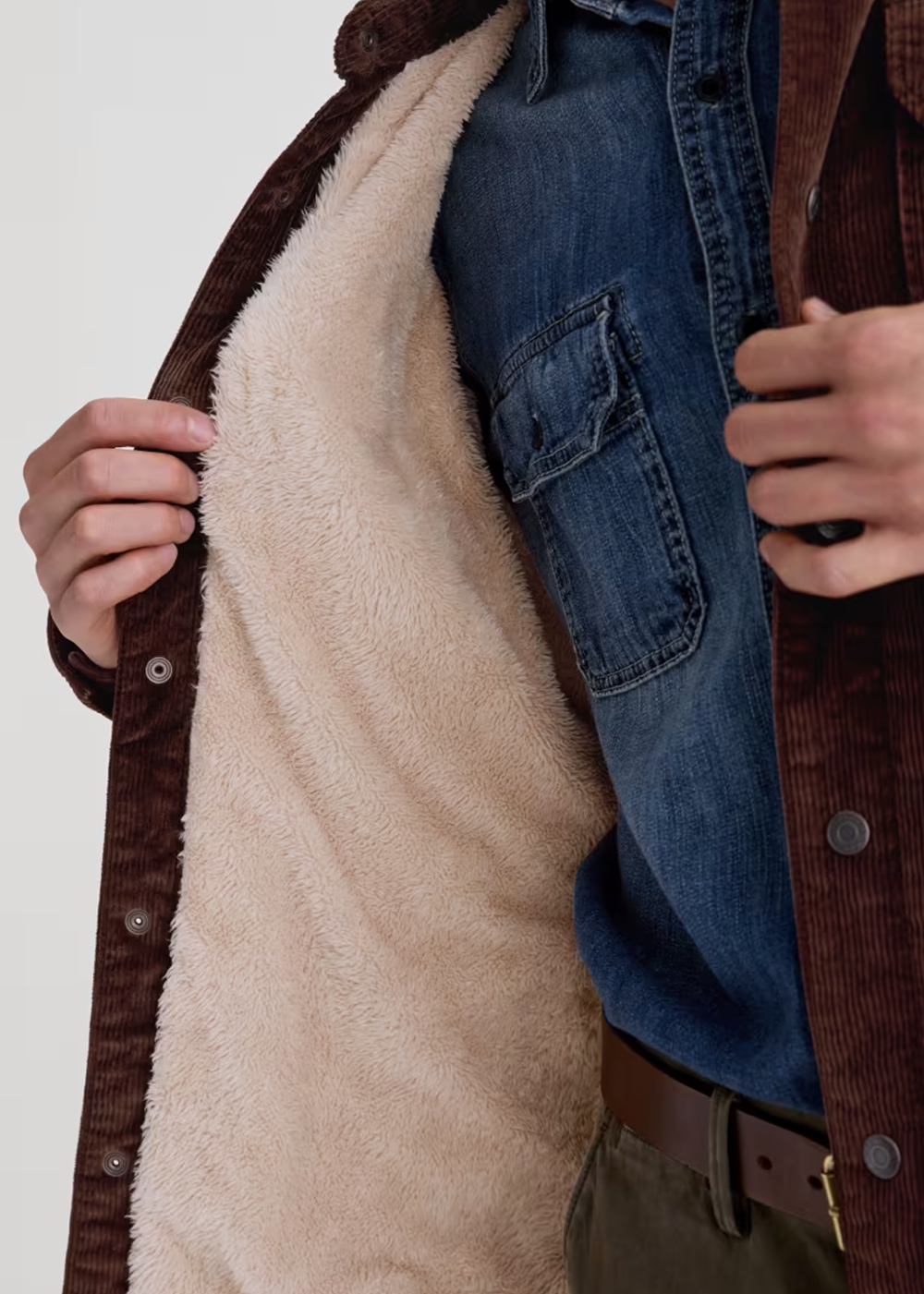 Elias Shirt Jacket - Raw Umber - AG Jeans Canada - Danali