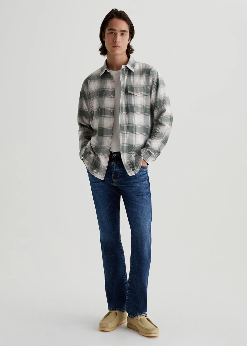 Everett Slim Straight Jean - VP Antelope - AG Jeans Canada - Danali