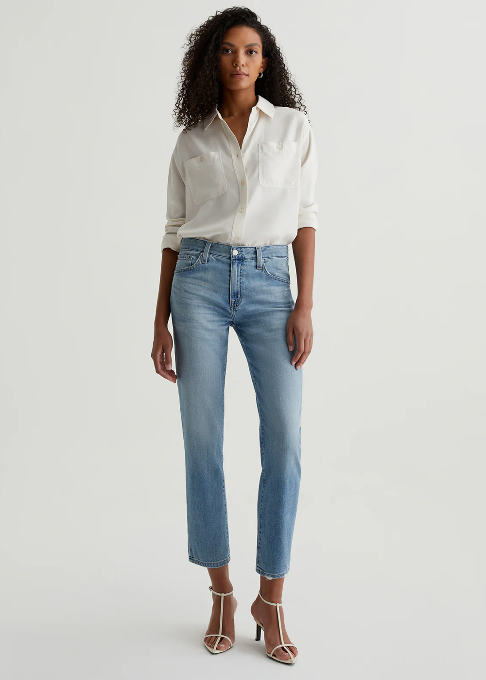 Ex Boyfriend Slim Jean - Aries Destructed - AG Jeans Canada - Danali